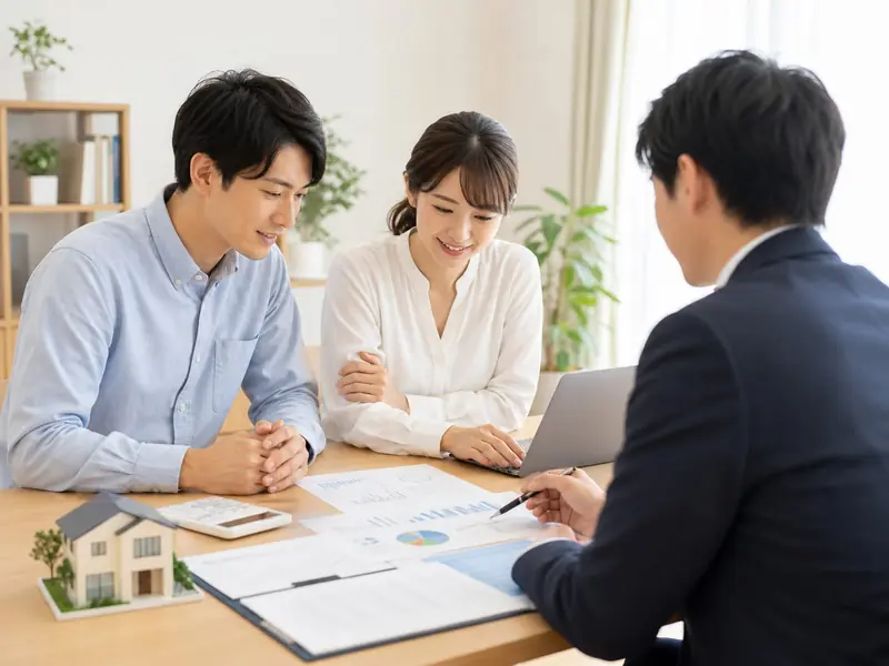 住宅ローンの金利タイプを比較する書類